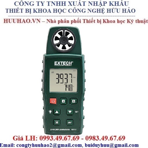 Máy đo nhiệt độ, tốc độ, lưu lượng gió EXTECH AN510