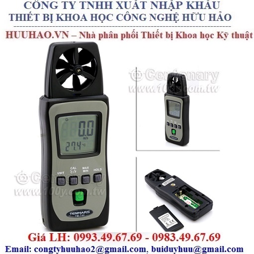 Máy đo tốc độ gió cầm tay Tenmars TM-740