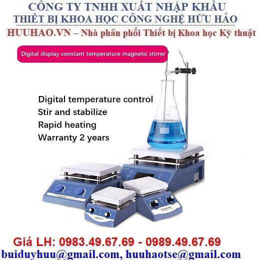 Máy khuấy từ gia nhiệt JOANLAB HSC-19T