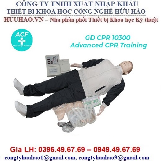 MÔ HÌNH HỒI SỨC CẤP CỨU CPR CAO CẤP GD/CPR10300