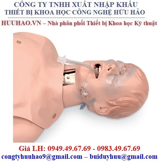 Mô hình thực hành đặt nội khí quản Nasco 101-060U