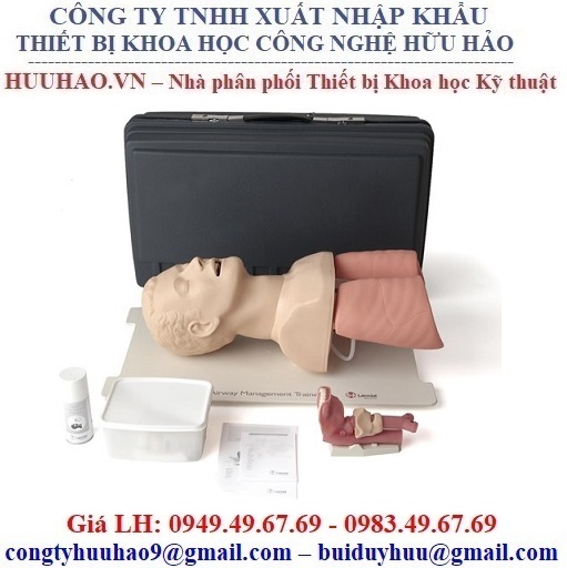 MÔ HÌNH ĐẶT NỘI KHÍ QUẢN NGƯỜI LỚN LAERDAL