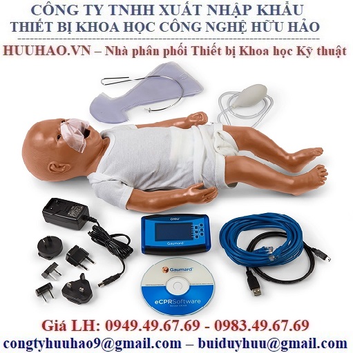 MÔ HÌNH HỒI SỨC CẤP CỨU CPR TRẺ EM S103 GAUMARD