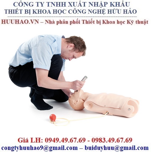 Mô Hình Kiểm Soát Đường Thở Và Hỗ Trợ Hô Hấp Trẻ Em Laerdal