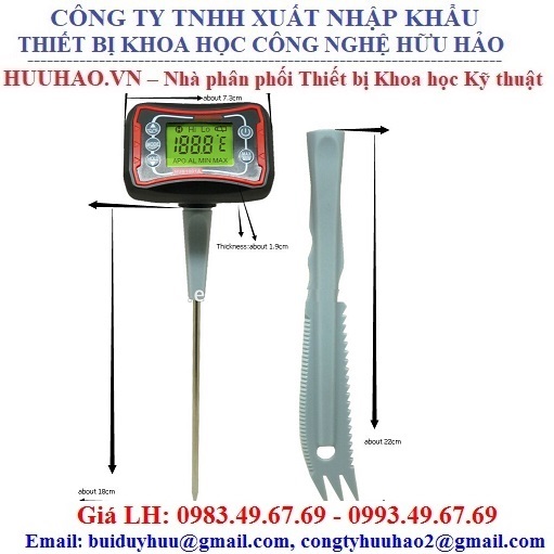 Nhiệt kế thăm dò thực phẩm DT1001A