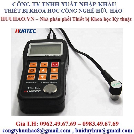 Máy đo độ dày bằng siêu âm HUATEC TG3100