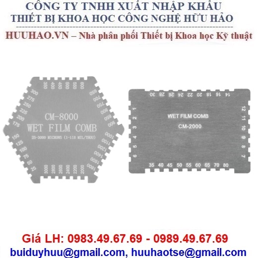 Thước đo độ dày màng sơn ướt CM-2000, CM-8000