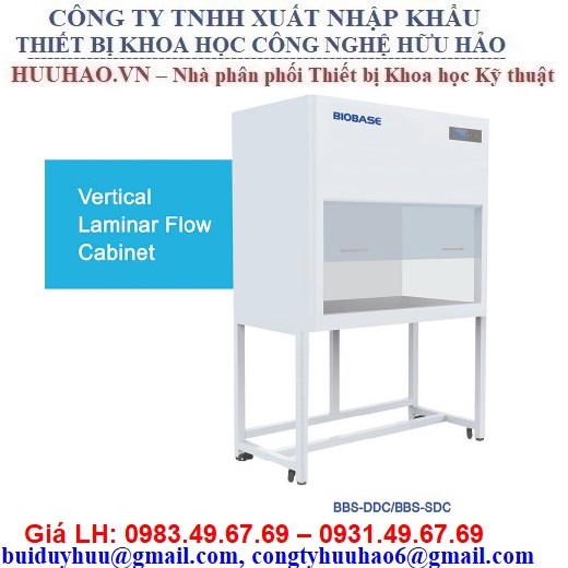 TỦ CẤY VI SINH THỔI ĐỨNG ĐÔI BIOBASE BBS-SDC