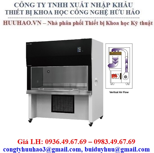 Tủ cấy vi sinh LCB-1201V Labtech 1.2m dòng khí thổi đứng