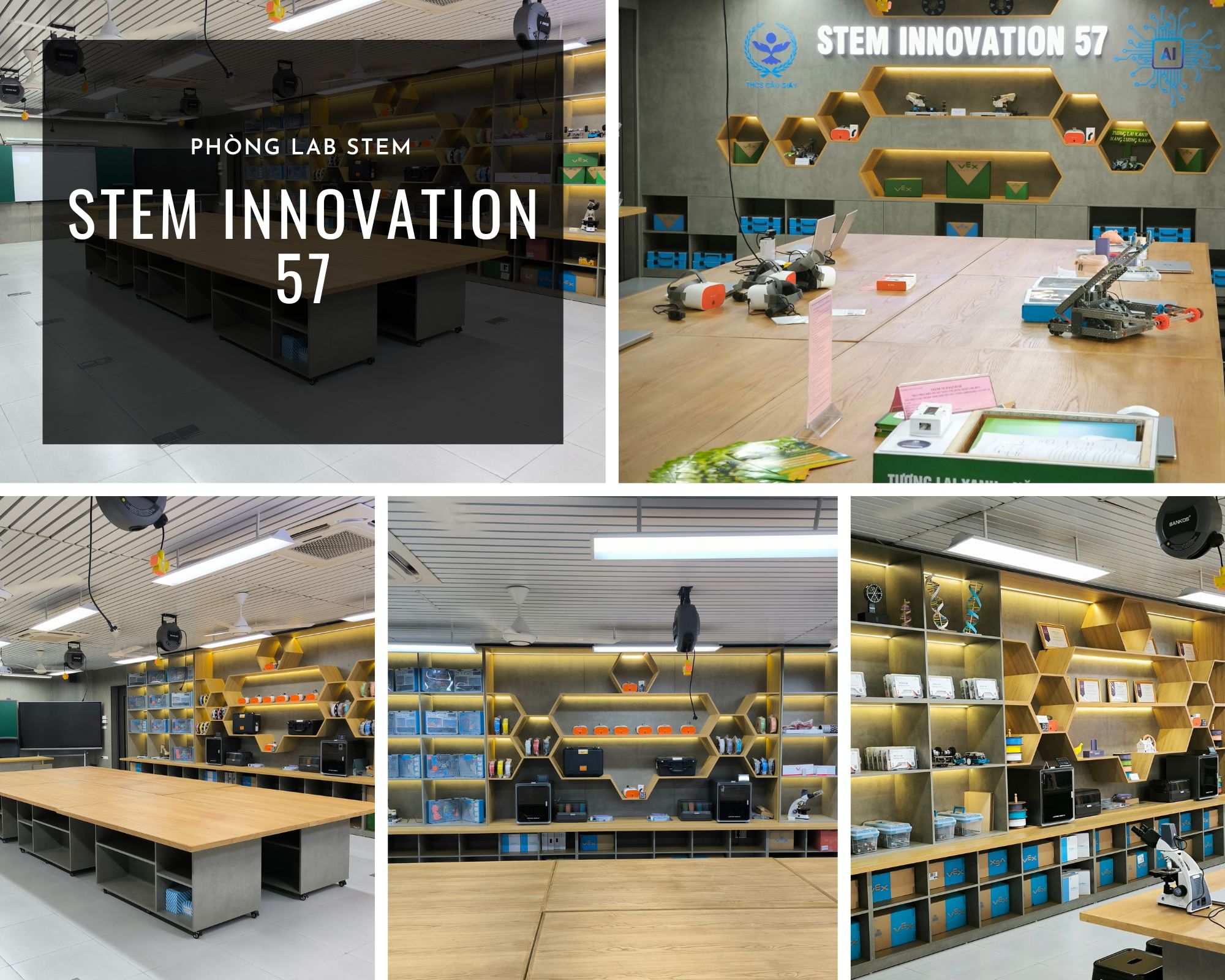 Thiết kế phòng Lab STEM cho trường học tại Việt Nam