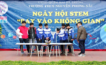 Ngày hội Stem “Bay vào không trung”