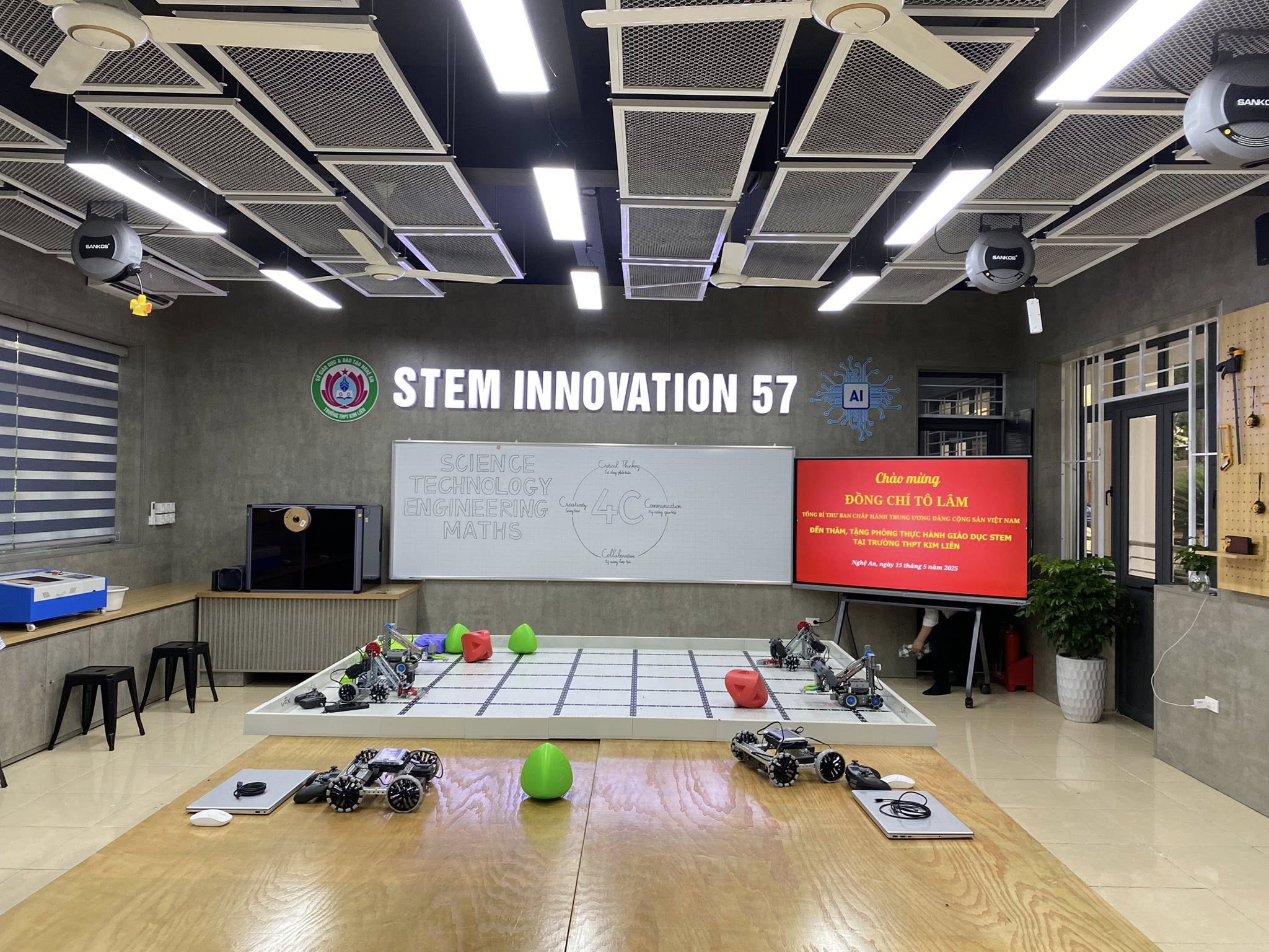 Phòng Lab STEM Hiện Đại – Hướng Mở Cho Giáo Dục Sáng Tạo