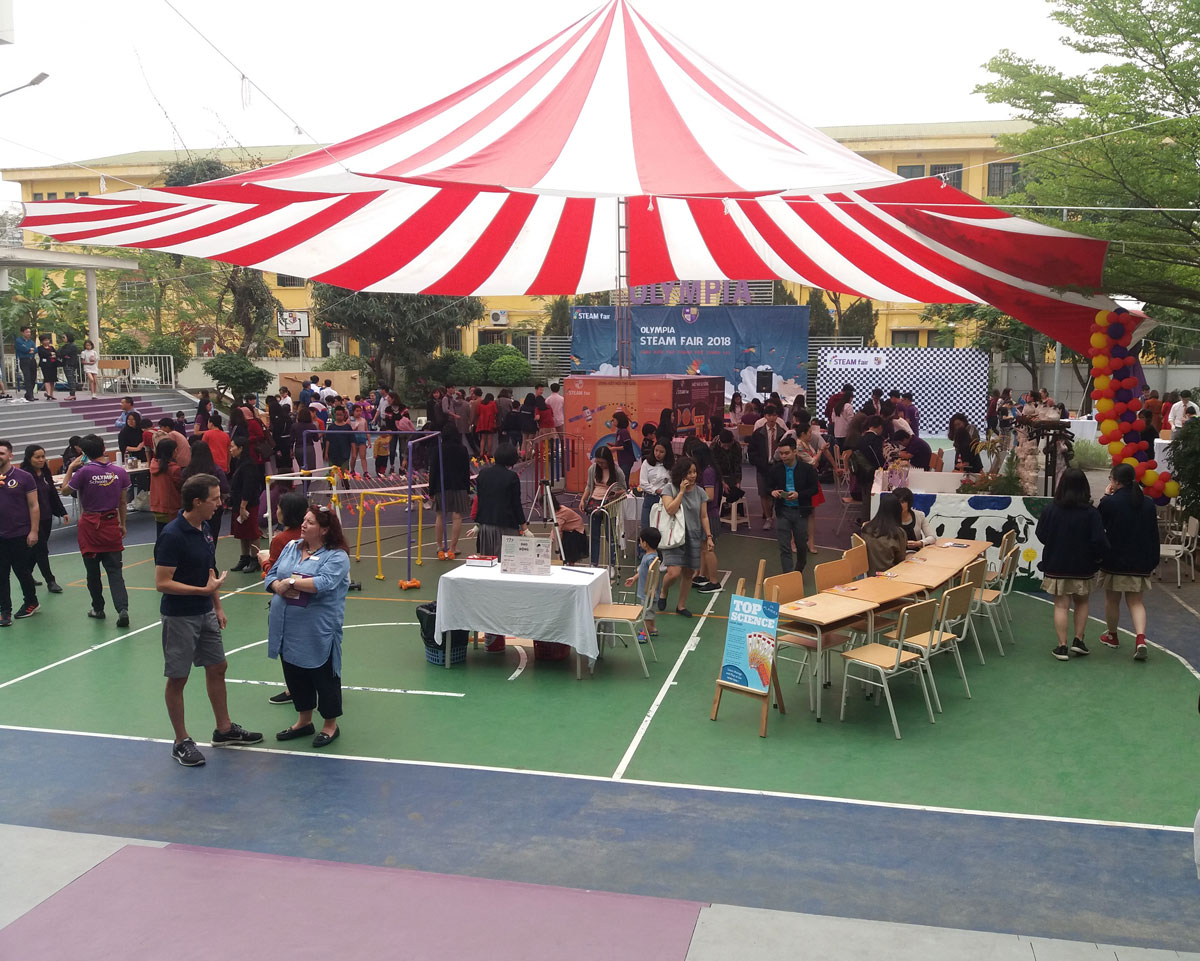 Ngày hội STEAM FAIR trường PTLC Olympia
