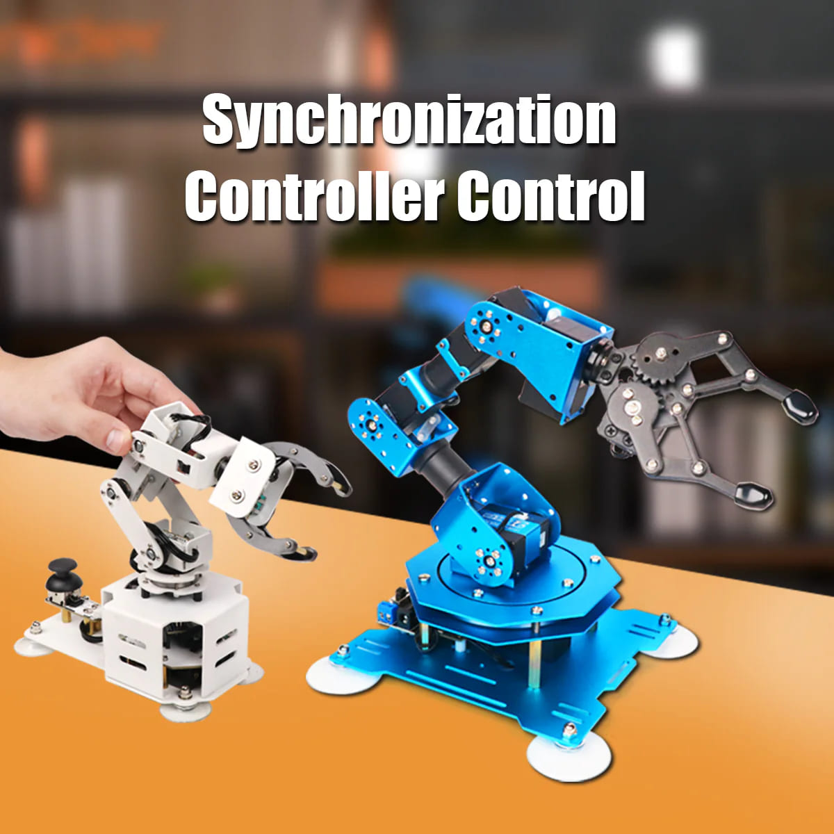 xArm 1S: Hiwonder Intelligent Bus Servo Robotic Arm for Programming (Cánh tay robot servo bus thông minh phục vụ lập trình)