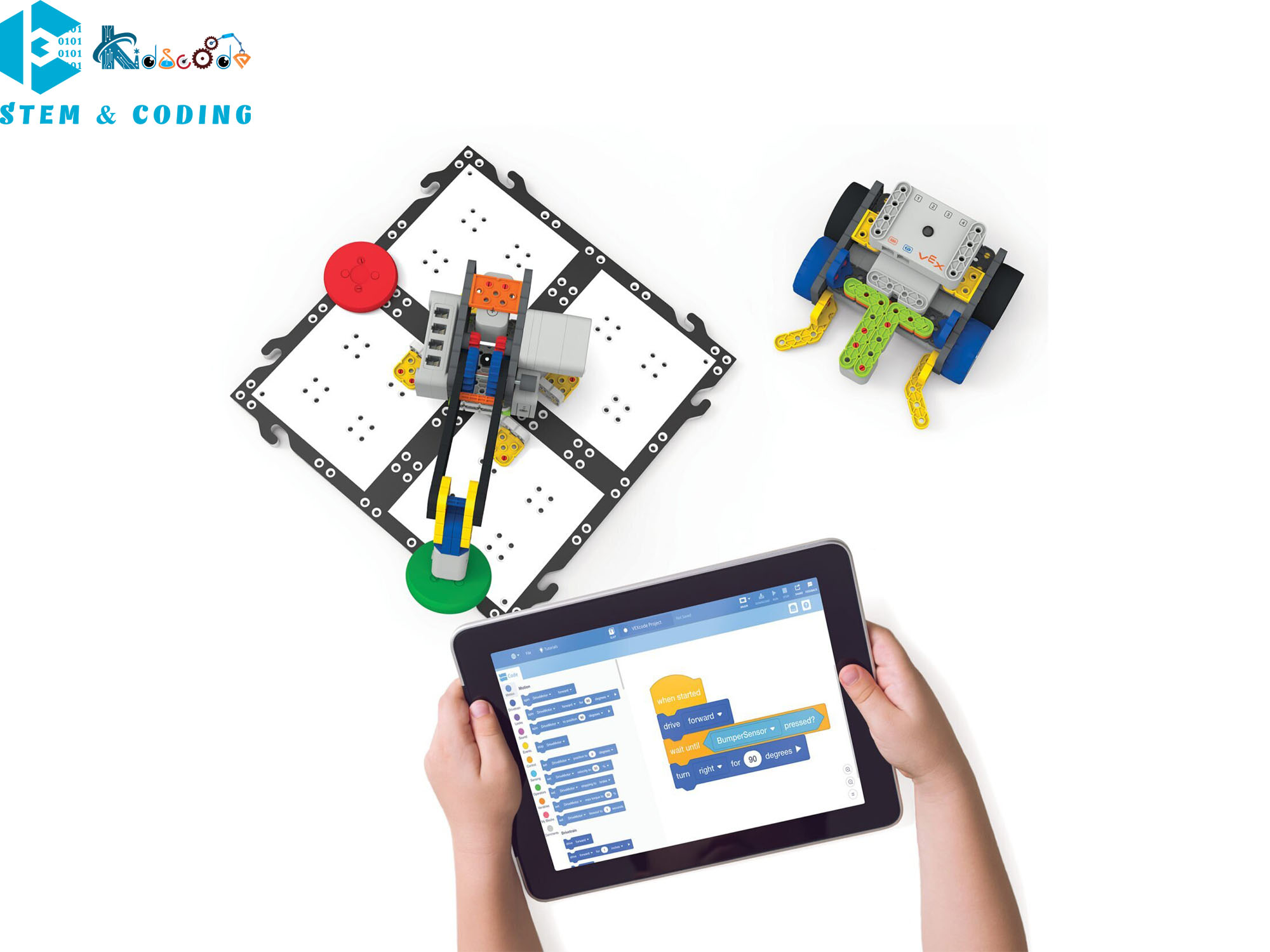 Bộ robot VEX GO Kits - Học viện Kidscode STEM