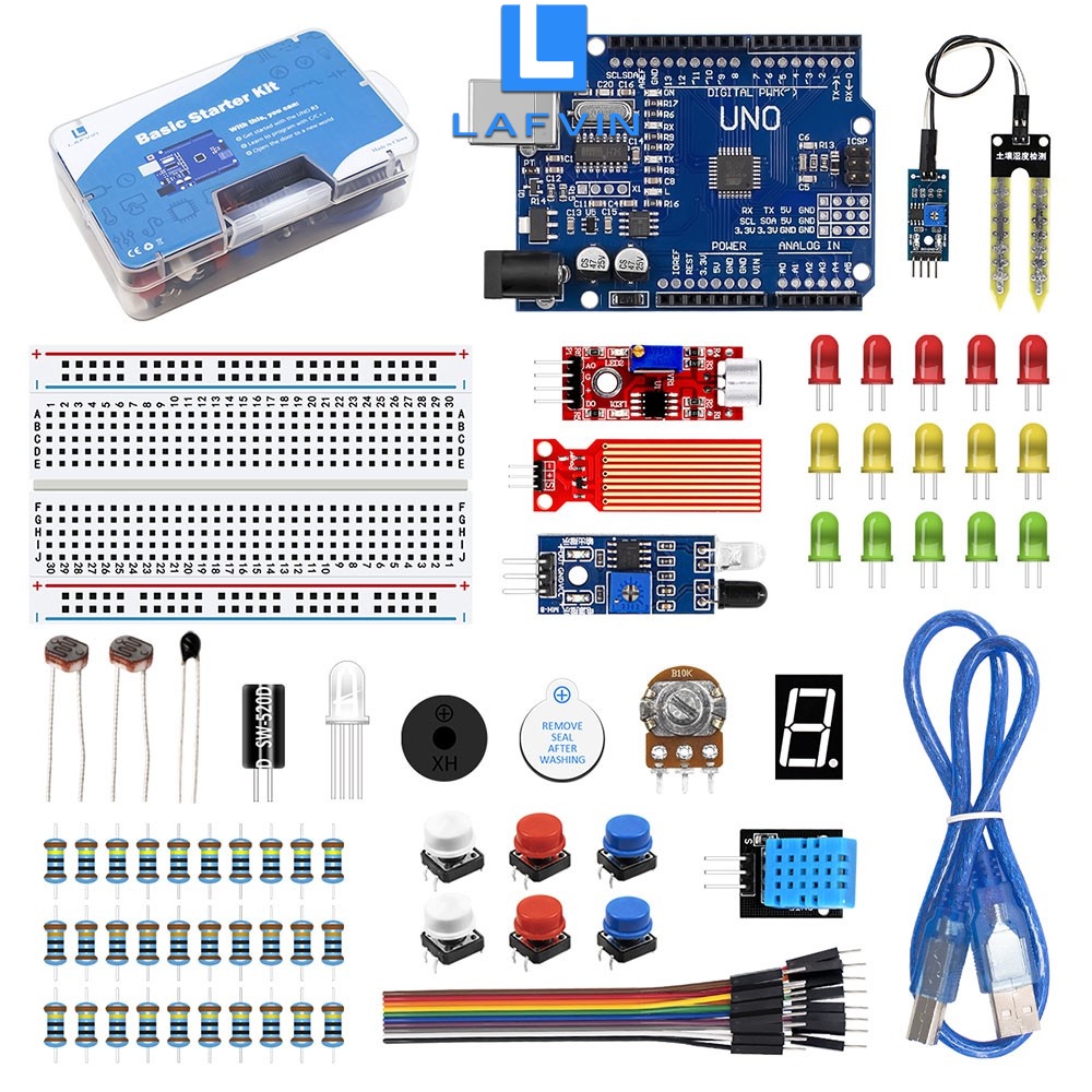 Bộ khởi động cho Arduino UN0 R3 - UN0 R3 Breadboard