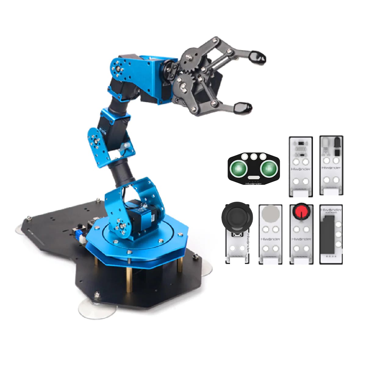 xArm ESP32 Bus Servo Robotic Arm Powered by Open-source ESP32 Python Programmable Robot (Cánh tay robot hoạt động trên nền tảng ESP32 nguồn mở, lập trình được bằng Python)