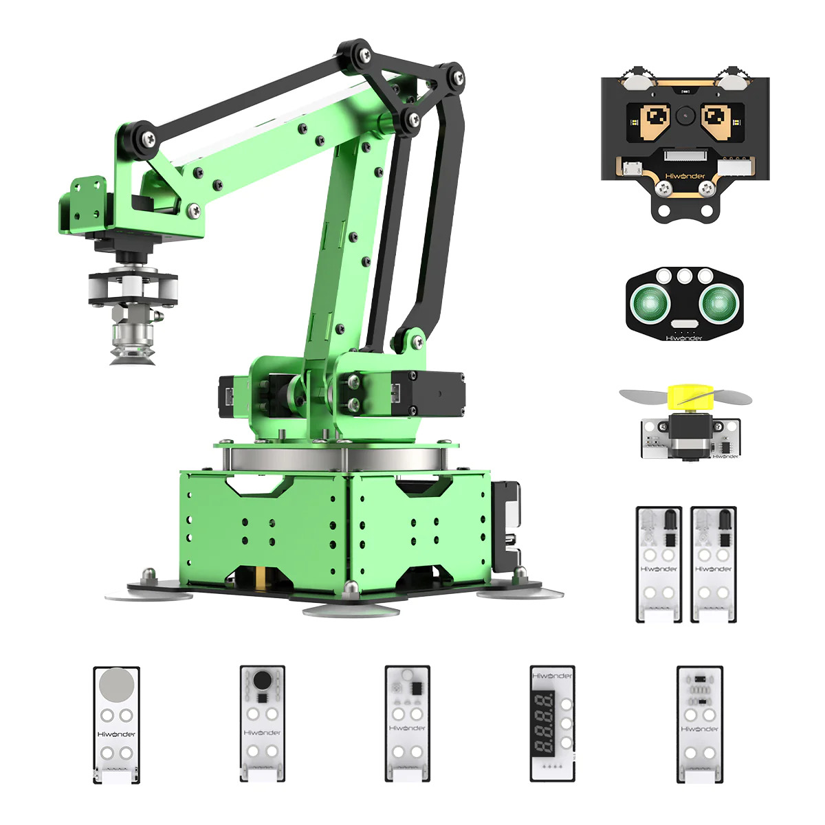 Hiwonder MaxArm - Cánh tay robot sử dụng mã nguồn mở ESP332 (Lập trình Python và Arduino)