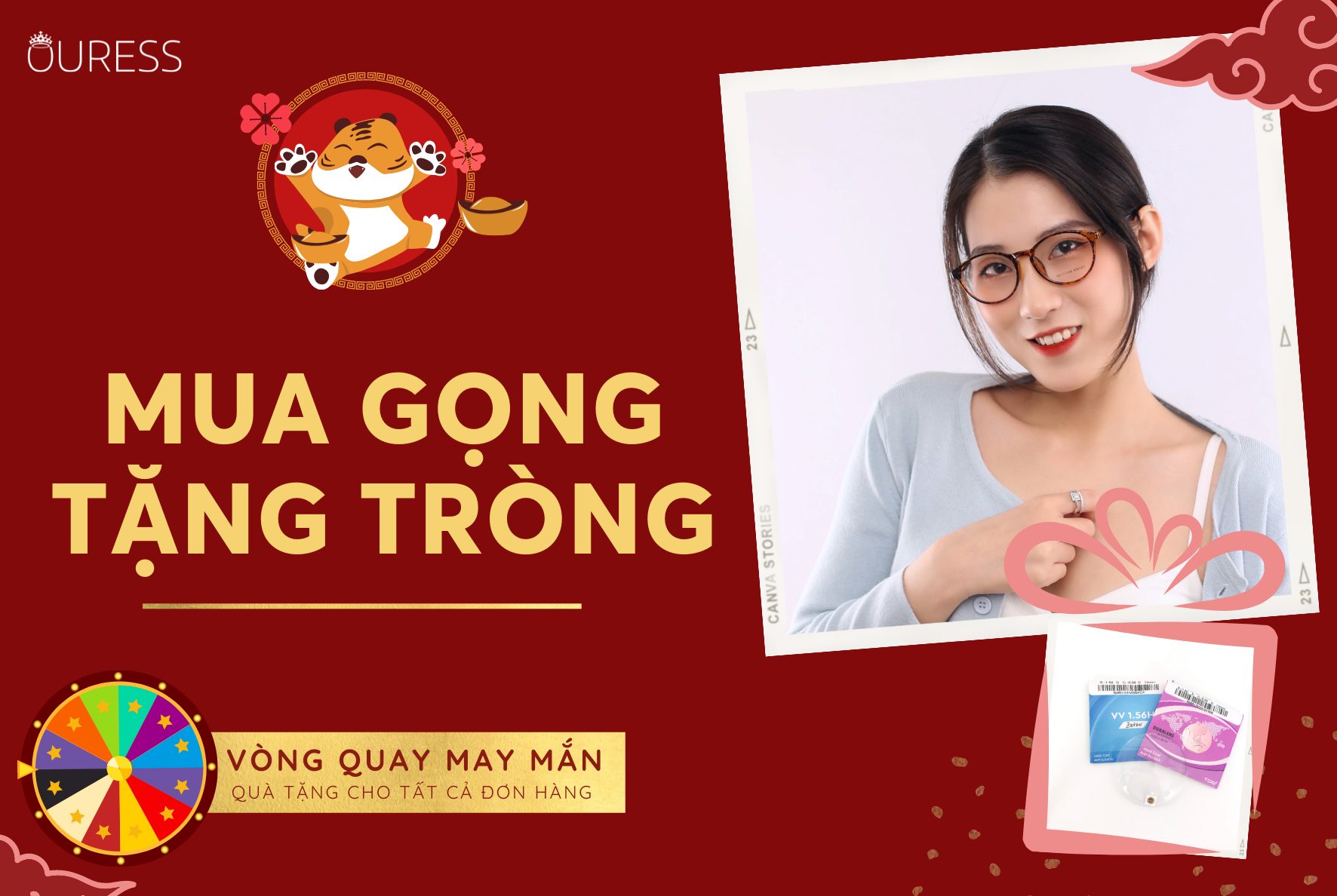 TẶNG TRÒNG 0 ĐỒNG - LÌ XÌ MAY MẮN CHO TẤT CẢ ĐƠN HÀNG