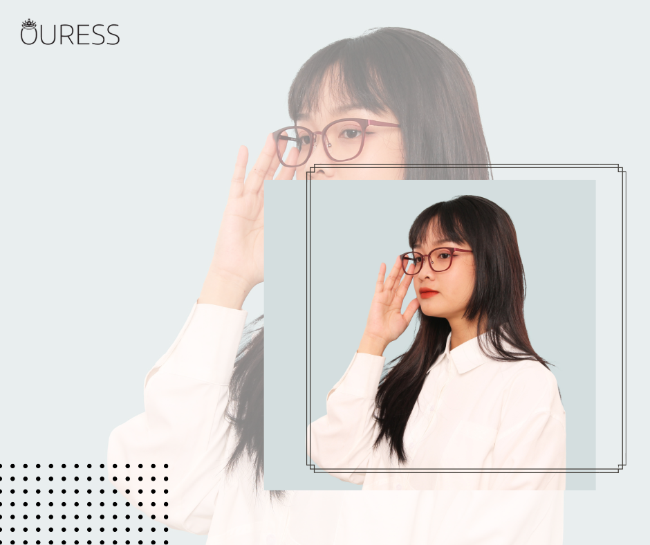 Top 6 dáng gọng kính cận đẹp nhất dành cho phái nữ (phần 1)