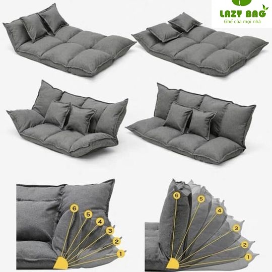 Sofa giường bệt 5 chế độ