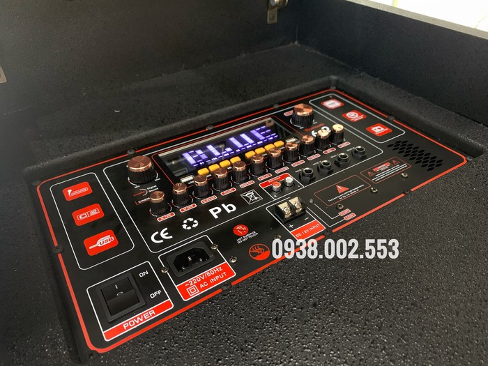 Bo mạch công suất Loa kéo có màn hình cảm ứng shupo mh-315