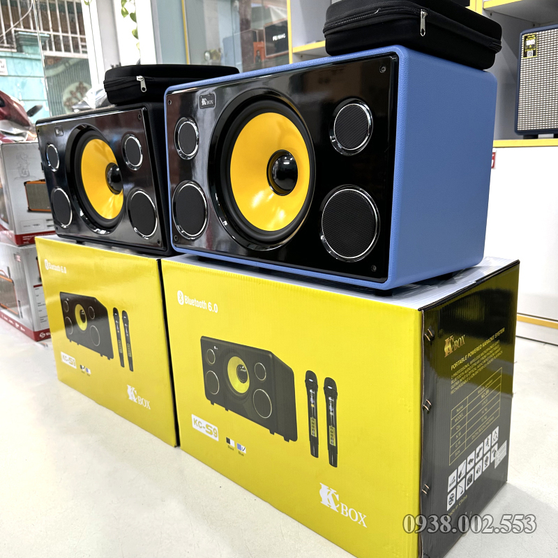 Loa Karaoke Xách Tay Cao Cấp KCBox KC-S9 (Bass Sub 25cm) - 7