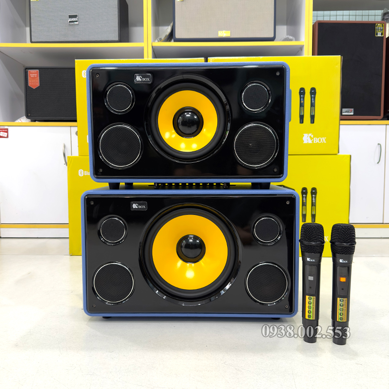 Loa Karaoke Xách Tay Cao Cấp KCBox KC-S9 (Bass Sub 25cm) - 9