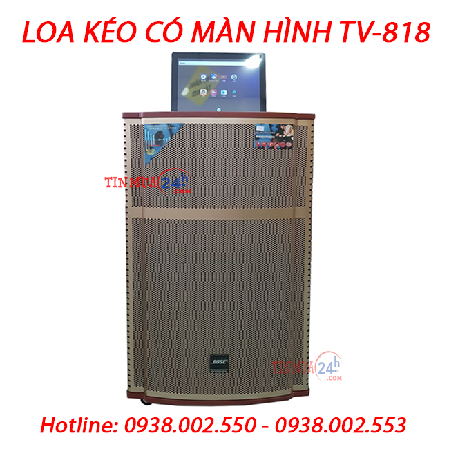 Loa Kẹo Kéo Có Màn Hình TV-818