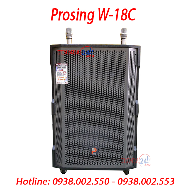 hình ảnh loa kẹo kéo 5 tấc Prosing