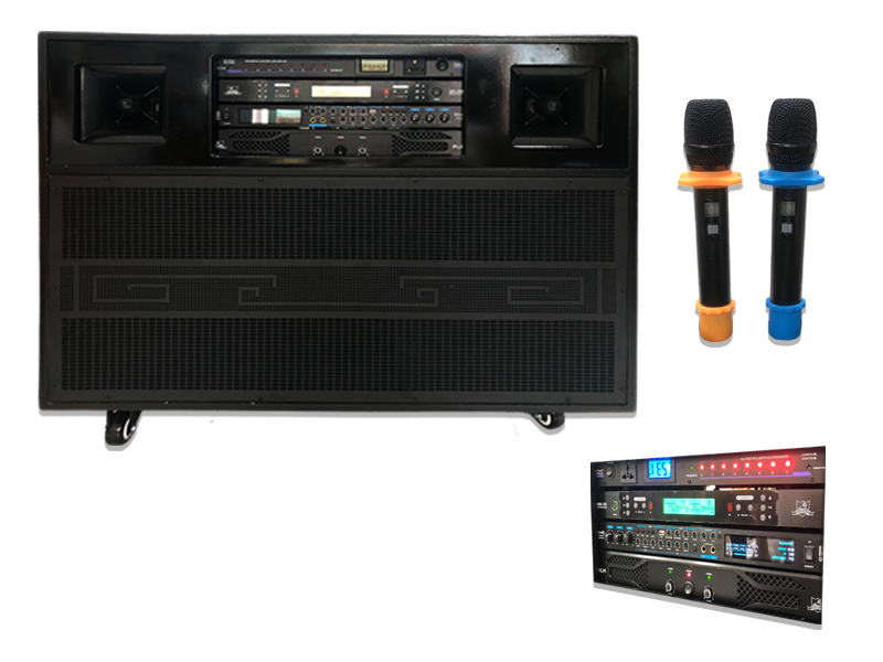 Loa tủ điện karaoke ngang 2 kênh SP - 2650