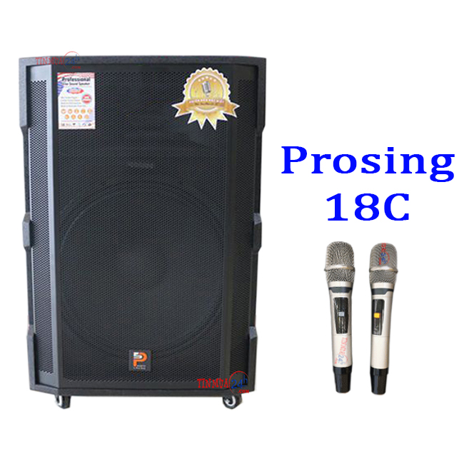 Loa Di Động Bass 5 Tấc Prosing 18C