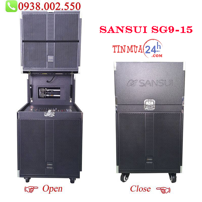 DÀN ARRAY DI ĐỘNG SANSUI SG9-15