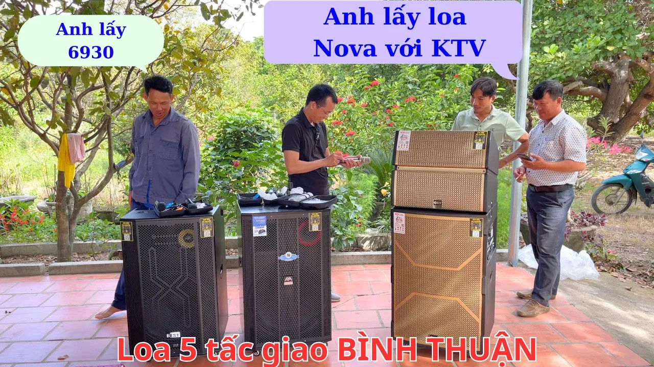 TOP Các Mẫu Loa 5 tấc BEST - NOVA - KTV Hay Nhất 