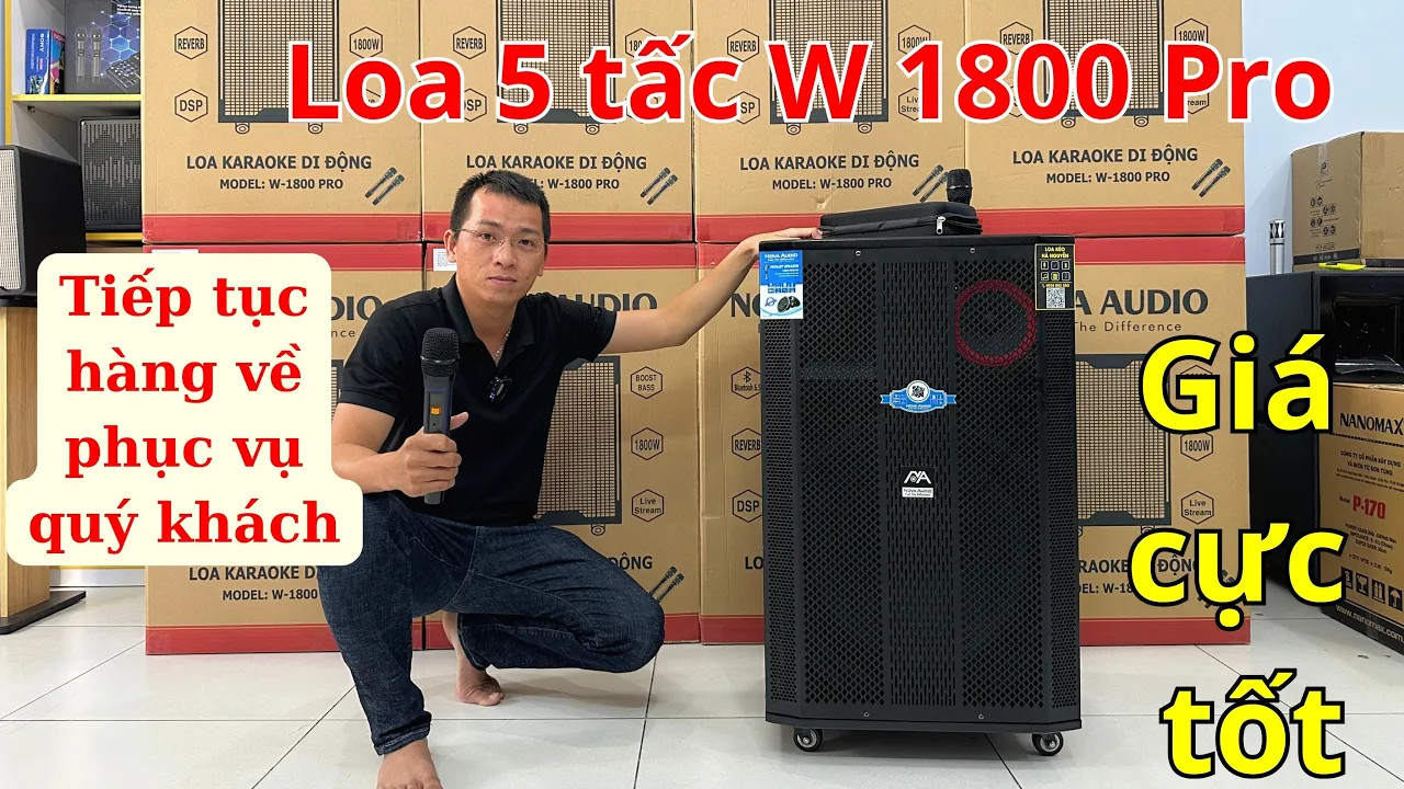 Loa Kéo 5 Tấc Nova 1800 Pro