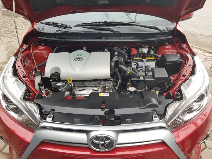 Động cơ Dual VVT-i chỉ xuất hiện trên xe Yaris từ tháng 10.2016 trở đi