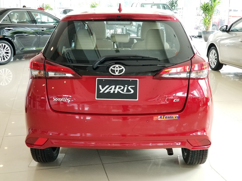 Xe Yaris màu đỏ sẽ được ATauto.vn được giao trước tết âm lịch 2019