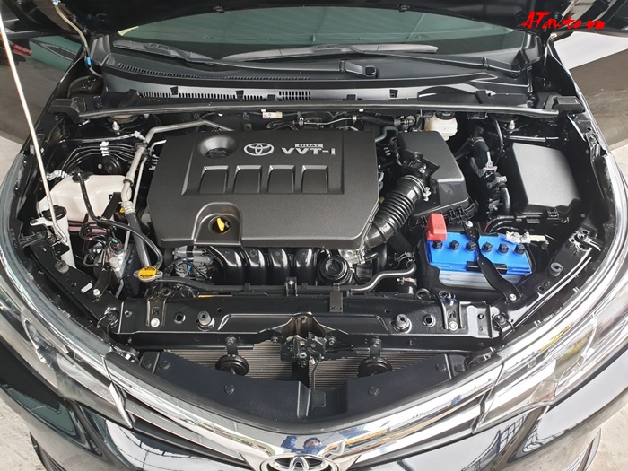 Xe trang bị động cơ 1.8L công nghệ Dual VVT-i hiện đại và tiết kiệm nhiên liệu