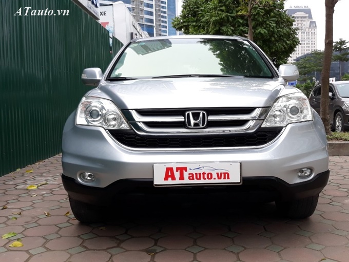 Xe Honda CR-V 2010 phom mới màu bạc