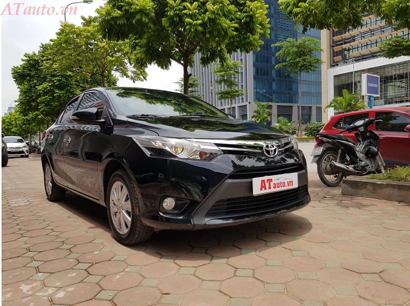 Xe Toyota Vios 1.5G CVT màu đen sx 2017