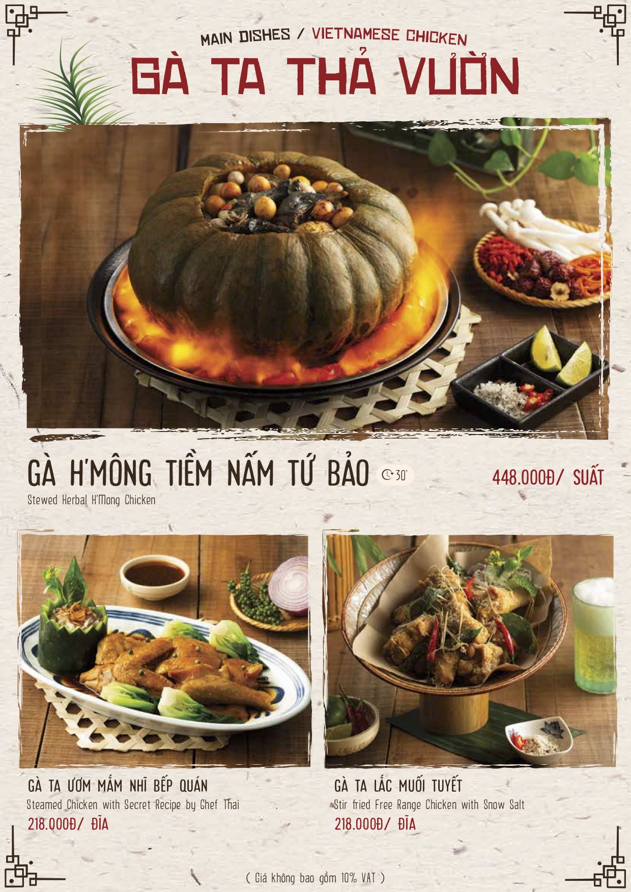 MÓN NGON TỪ GÀ