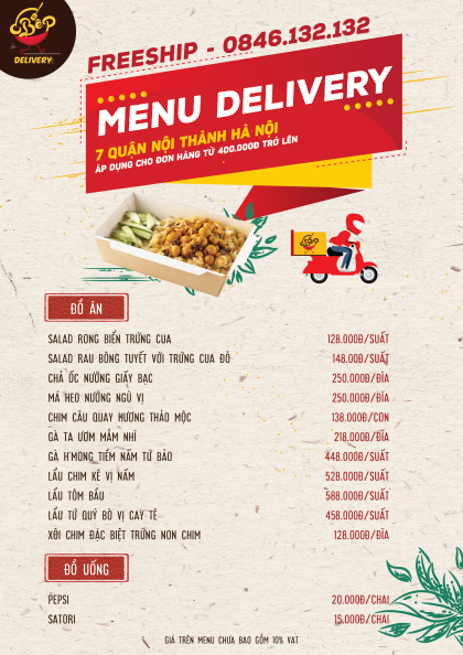 Menu Delivery