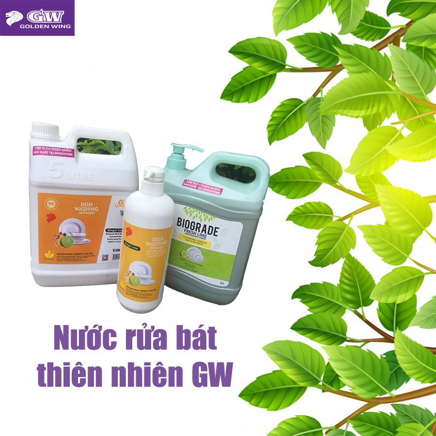 Nước rửa bát thiên nhiên GW