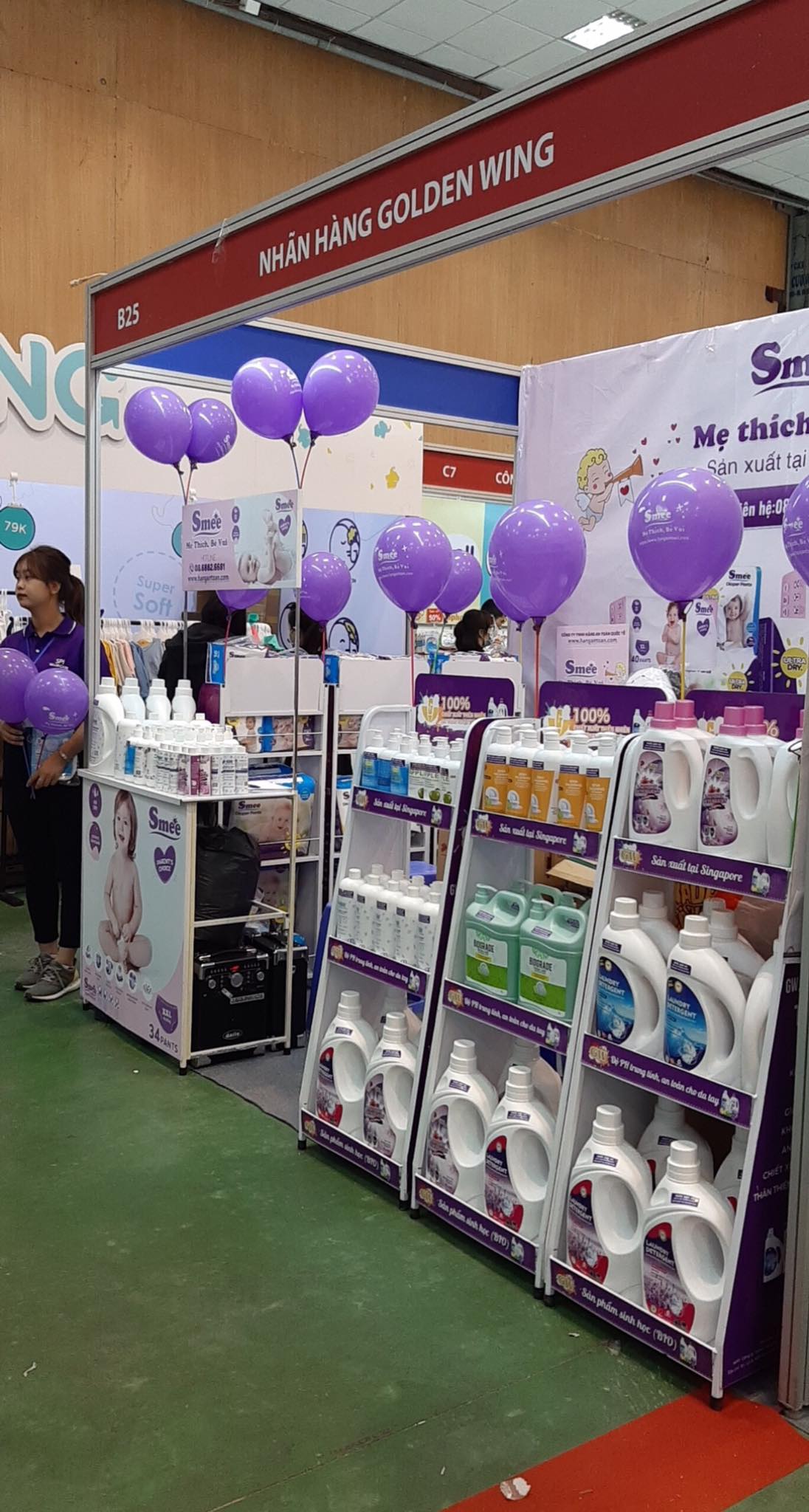 Ngày hội làm mẹ 2020” đã diễn ra thành công tốt đẹp. Với sự có mặt của hai nhãn hàng GW- Sản phẩm tẩy rửa từ thiên nhiên và Smee – Bỉm cho bé,