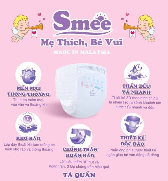 Bỉm Smee Parent’s Choice có gì đặc biệt?