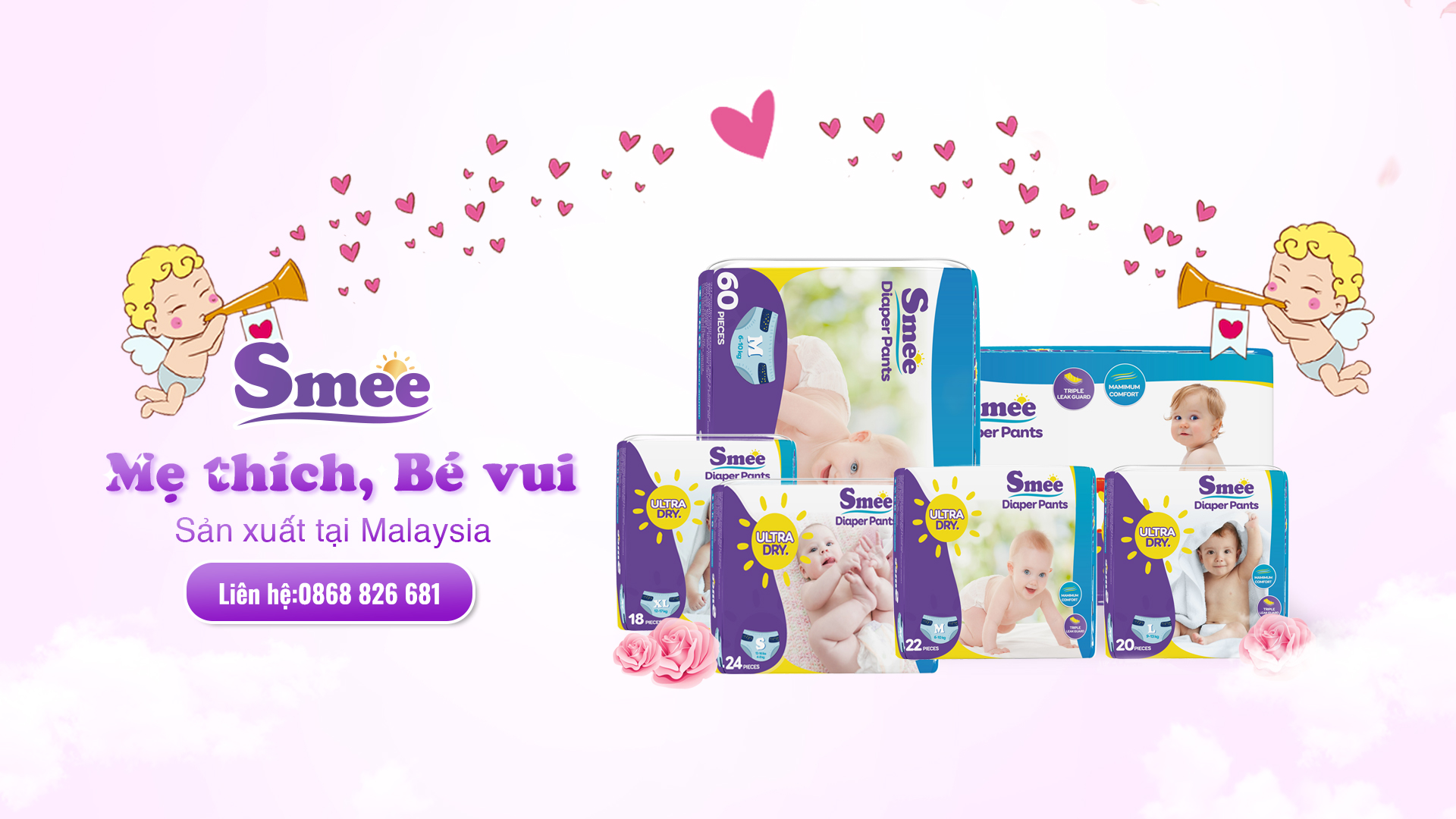 bộ sưu tập bỉm smee