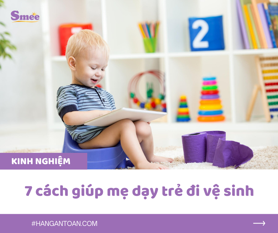 7 cách giúp mẹ dạy trẻ đi vệ sinh trong 1 nốt nhạc