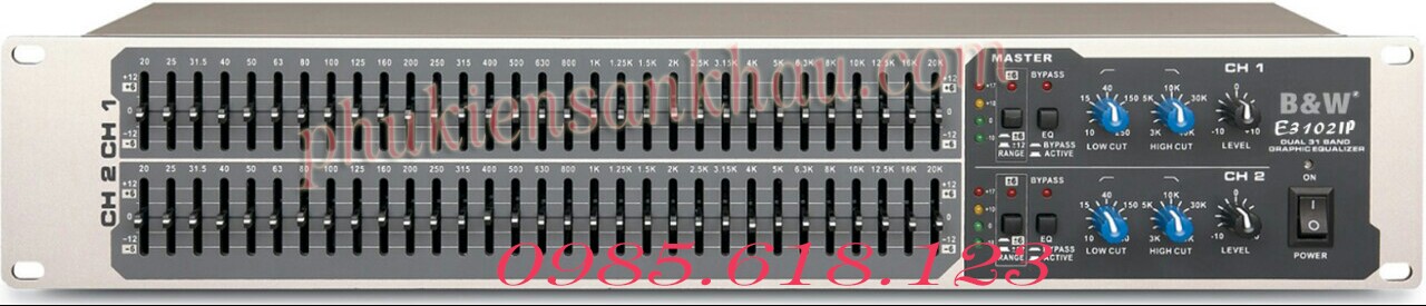 Equalizer e 3102ip B&W. (lọc xì)