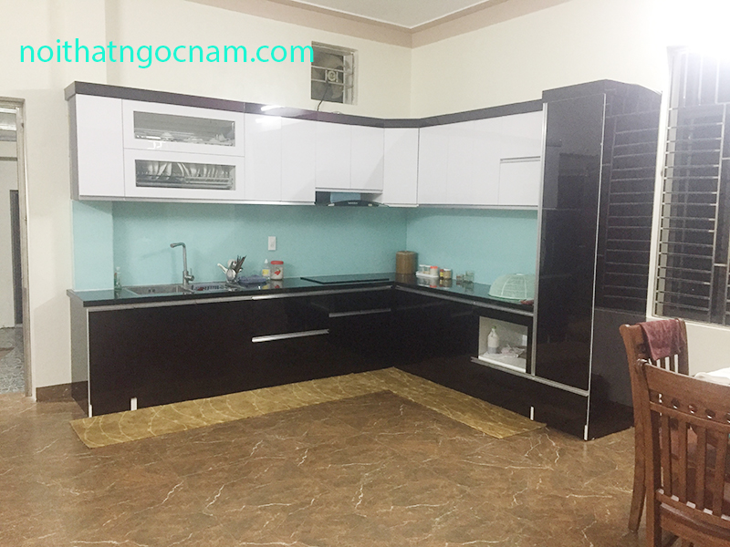 Tủ bếp nhựa PVC chịu nước 100%