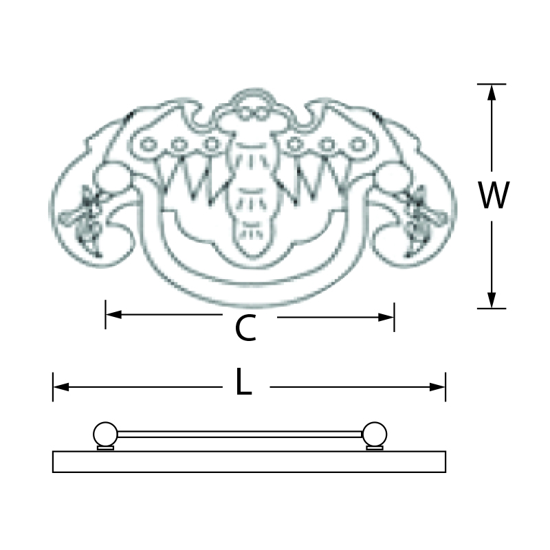 Tay nắm tủ GH-BC